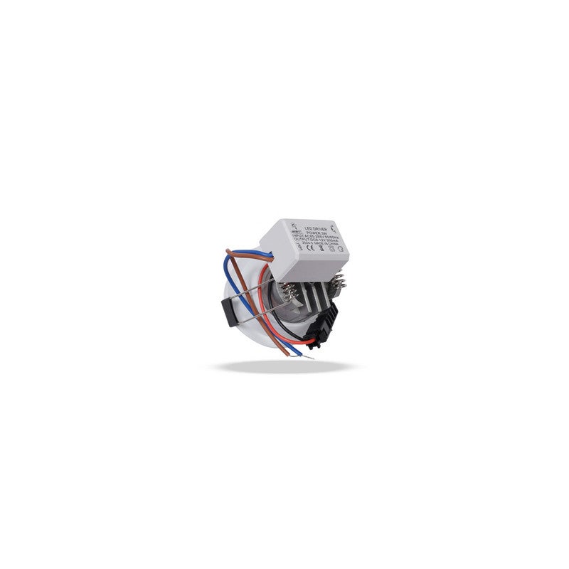 Jana Light LED Spot Button 3W COB White and Silver Warm Jana Light JN-NY007 quantity 3 - Image 1